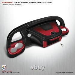 Golf Cart Double Take Dashboard 04-08 Club Car Precedent black/red