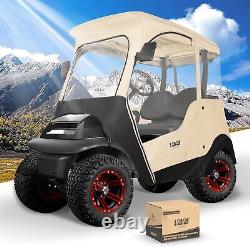 Golf Cart Driving Enclosure for 2 Passenger Club Car Precedent Tempo, 600D Cover