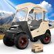 Golf Cart Driving Enclosure For 2 Passenger Club Car Precedent Tempo, 600d Cover