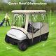 Golf Cart Enclosure For Club Car Precedent 2 Passenger 800d Black Driving Cover