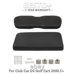 Golf Cart For Club Car DS 2000.5+ Front Seat Lean Back and Bottom Cushion Set