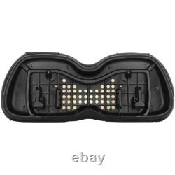 Golf Cart Front Seat Bottom & Back Cushion Set for Club Car Precedent Black