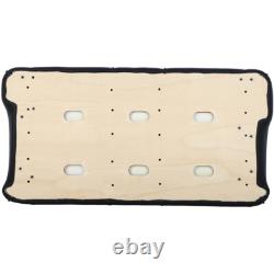 Golf Cart Front Seat Bottom Back Cushion Set for Club Car Precedent Black