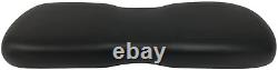 Golf Cart Front Seat Lean Back and Bottom Cushion Set Black Color for Club Car D