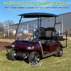 Golf Cart Front Strut Support Brackets for Club Car DS 2000+, Windshield Frame