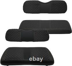 Golf Cart Front and Rear Seat Covers for EZGO Txt/Rxv/Club Car Ds/Precedent/Yama