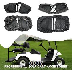 Golf Cart Front and Rear Seat Covers for EZGO Txt/Rxv/Club Car Ds/Precedent/Yama