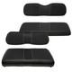 Golf Cart Front And Rear Black Fits Club Car Ds 2000.5 Up Front And Rear Seat