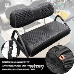 Golf Cart Front and Rear black Fits Club Car DS 2000.5 up Front and Rear Seat
