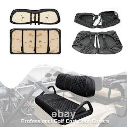 Golf Cart Front and Rear black Fits Club Car DS 2000.5 up Front and Rear Seat