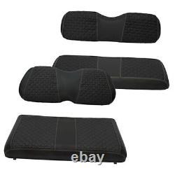 Golf Cart Front and black Fits Club Car Precedent 2004+ Front and Rear Seat