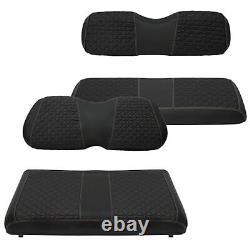 Golf Cart Front and black Fits Club Car Precedent 2004+ Front and Rear Seat