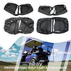 Golf Cart Front and black Fits Club Car Precedent 2004+ Front and Rear Seat