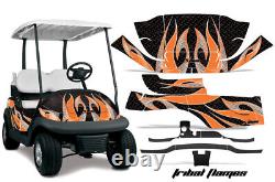 Golf Cart Graphics Kit Decal Wrap For Club Car Precedent I2 2008-Up TFlames O K