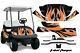 Golf Cart Graphics Kit Decal Wrap For Club Car Precedent I2 2008-up Tflames O K