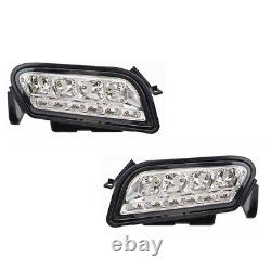 Golf Cart LED Headlights Tail Lights Kit For Club Car Tempo 18-23 Gas & Electric