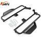 Golf Cart Nerf Bar Running Boards With Step Brackets For 2018-2019 Club Car Onward