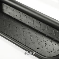 Golf Cart Nerf Bar Running Boards with Step Brackets For 2018-2019 Club Car Onward