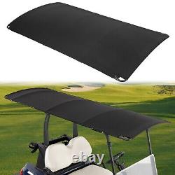 Golf Cart Roof Tubular Sun Top Black for Club Car Precedent Onward Tempo 2-Seat