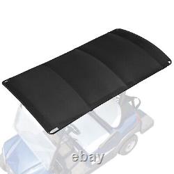 Golf Cart Roof Tubular Sun Top Black for Club Car Precedent Onward Tempo 2-Seat