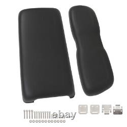 Golf Carts Black Front Seat Bottom+Back Cushion For Club Car DS 2000.5-Up Models
