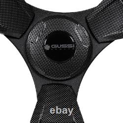 Gussi Brenta Black Carbon Steering Wheel Club Car Precedent Onward Tempo