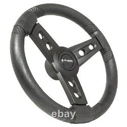Gussi Lugana Black 14 Steering Wheel Club Car Precedent Onward Tempo