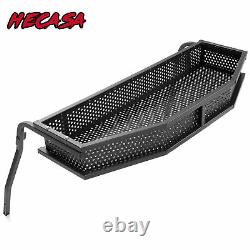 HECASA Black Front Clay Cargo Basket For Club Car Precedent Golf Cart 2004+