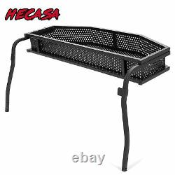 HECASA Black Front Clay Cargo Basket For Club Car Precedent Golf Cart 2004+