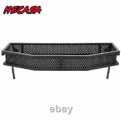 HECASA Black Front Clay Cargo Basket For Club Car Precedent Golf Cart 2004+