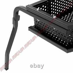 HECASA Black Front Clay Cargo Basket For Club Car Precedent Golf Cart 2004+