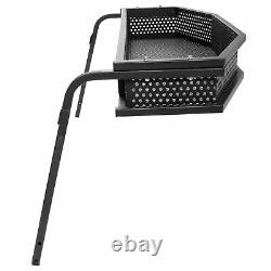 HECASA Black Front Clay Cargo Basket For Club Car Precedent Golf Cart 2004+