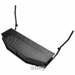 HECASA Black Front Clay Cargo Basket For Club Car Precedent Golf Cart 2004+