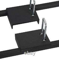 Heavy Duty Nerf Bars / Running Boards For Club Car DS Golf Cart Set of 2