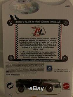 Hot Wheels 2016 Club Car Black/Silver Rlc 55 Bel Air Gasser #2134/3000