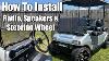 How To Install Golf Cart Stereo Dash U0026 Steering Wheel Club Car Ds Golf Cart Car Stereo U0026 Speakers