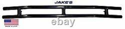 JAKE'S Club Car Golf Cart Black Steel Rear Bumper 1981 & Up