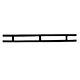 Jake? S Matte Black Rear Bumper For Club Car Ds Golf Cart (years 1981-up)