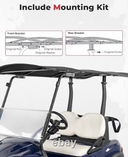 KEMIMOTO 85 Golf Cart Roof Sun Top for Club Car Precedent Onward Tempo 2-Seat