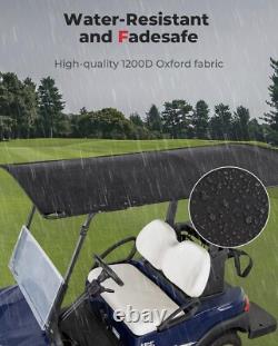 KEMIMOTO 85 Golf Cart Roof Sun Top for Club Car Precedent Onward Tempo 2-Seat