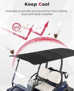 KEMIMOTO 85 Golf Cart Roof Sun Top for Club Car Precedent Onward Tempo 2-Seat