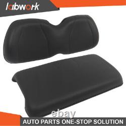 Labwork Front Seat Bottom+Backrest Assemblies For Club Car Precedent 04-11 Black