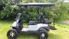 Lifted Gas Club Car Precedent Golf Cart New Metallic Silver Body Cust Seats U0026 Black Ext Top