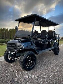 Lithtium Custom Built Blacked Out Truck Club Car Golf Cart Fast