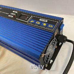 Lutifix Forklift Blue Black 24V 30A Auto Battery Charger For Club Car Golf Cart