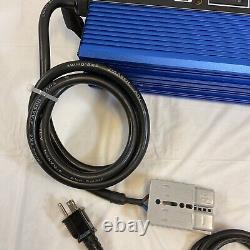 Lutifix Forklift Blue Black 24V 30A Auto Battery Charger For Club Car Golf Cart