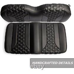 MODZ FS2 Custom Golf Cart Front Seat for Club Car Precedent 2004-Up Black