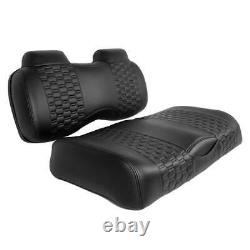 MadJax Colorado Seats Front Seats for Club Car Precedent/Onward/Tempo Black