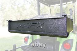 MadJax Golf Cart Cargo Box Kit for Club Car DS 2000.5-14 Heavy-Duty Black Steel