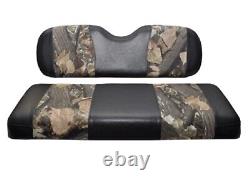 MadJax Riptide Camo / Black Front Seat Covers Club Car DS 2000-Up